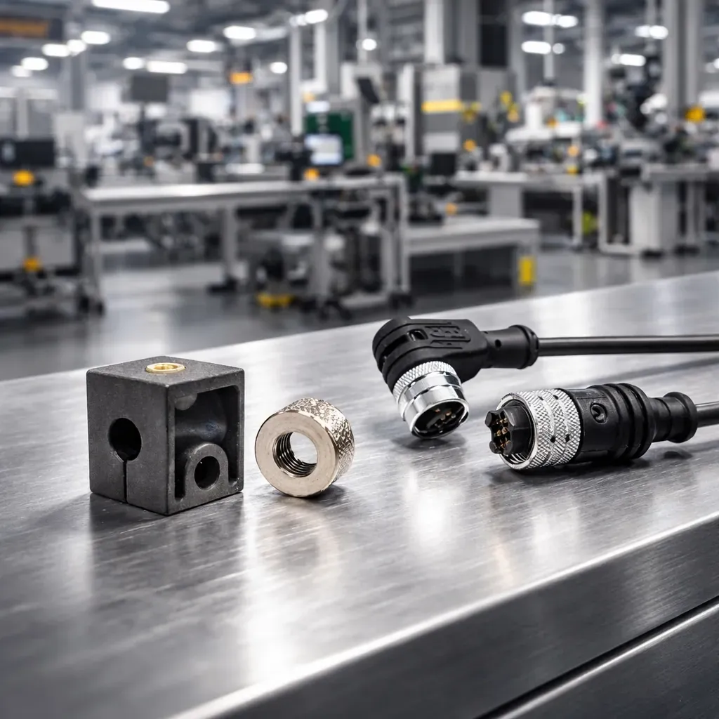 Cables, Connectors, Mounting Brackets, and Accessories